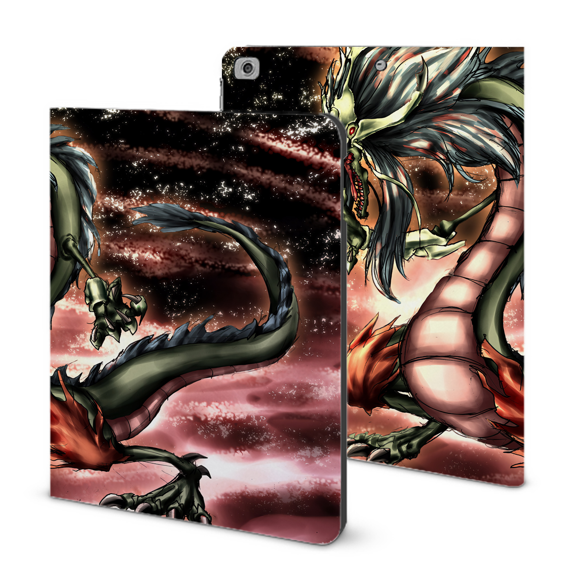 （画像用） 遊☆戯☆王 Yu-Gi-Oh! IPad ケース ブック型 PUレザー TPU 耐衝撃 軽量 薄型 ペン収納なし 全面保護 IPad 各モデル対応